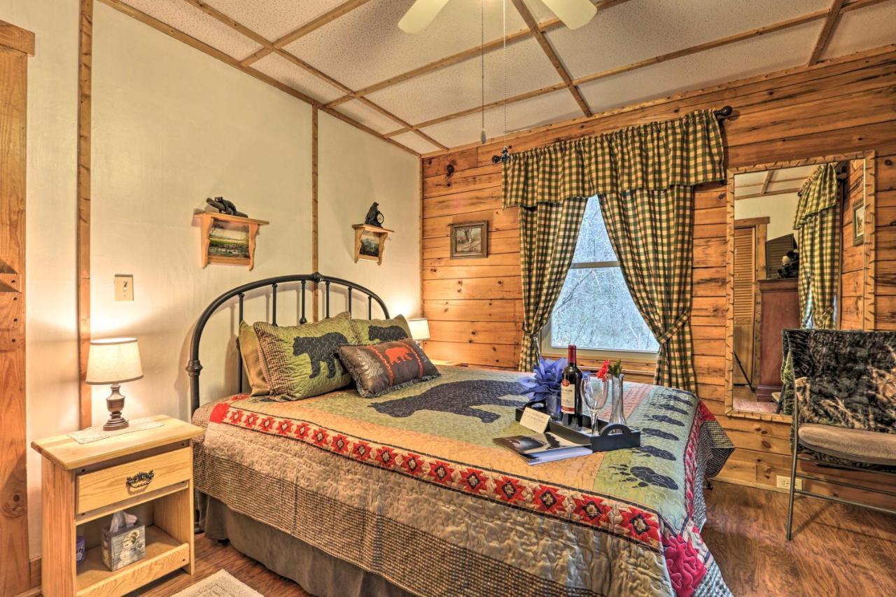 Smoky Mountain Cozy Cove Cabin Deck And Fire Pit! Cosby Extérieur photo