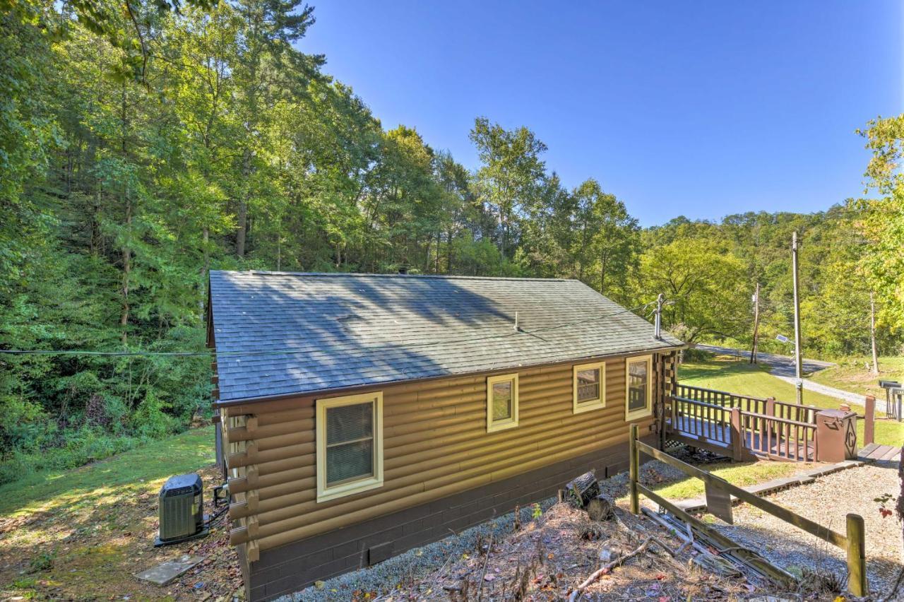 Smoky Mountain Cozy Cove Cabin Deck And Fire Pit! Cosby Extérieur photo